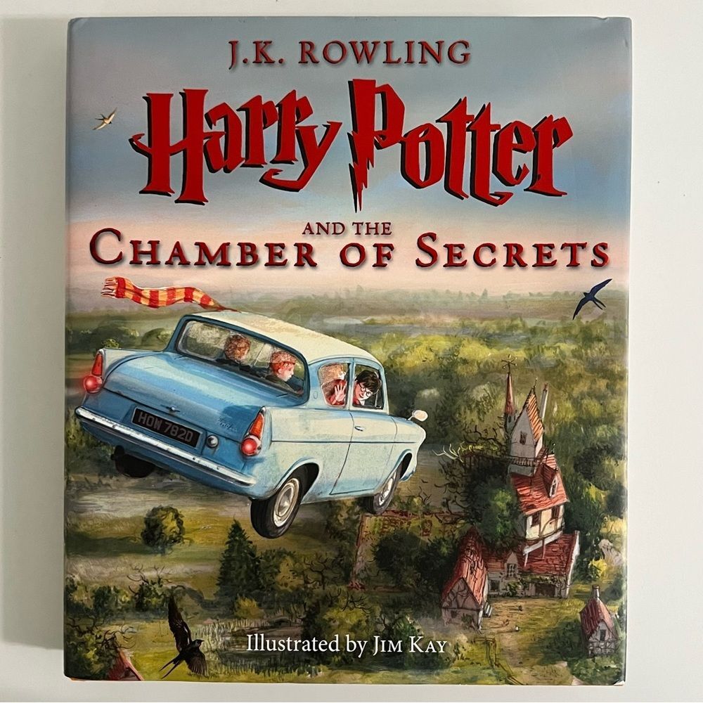 Harry Potter & the Chamber of Secrets 1st Illustrations Ed. 1st Print HC/DJ 2016